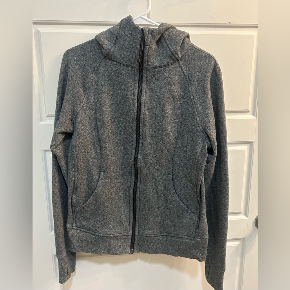 Lululemon Scuba Full-Zip Hoodie - Heather Gray